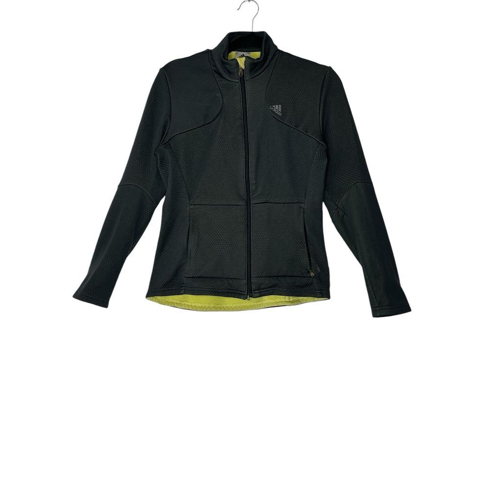 Adidas Jacket Women Small Gray  Full Zip Athleisure Outdoor Packets‎ Cozycore